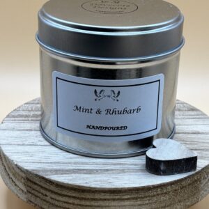 Mint and Rhubarb - Large Tin